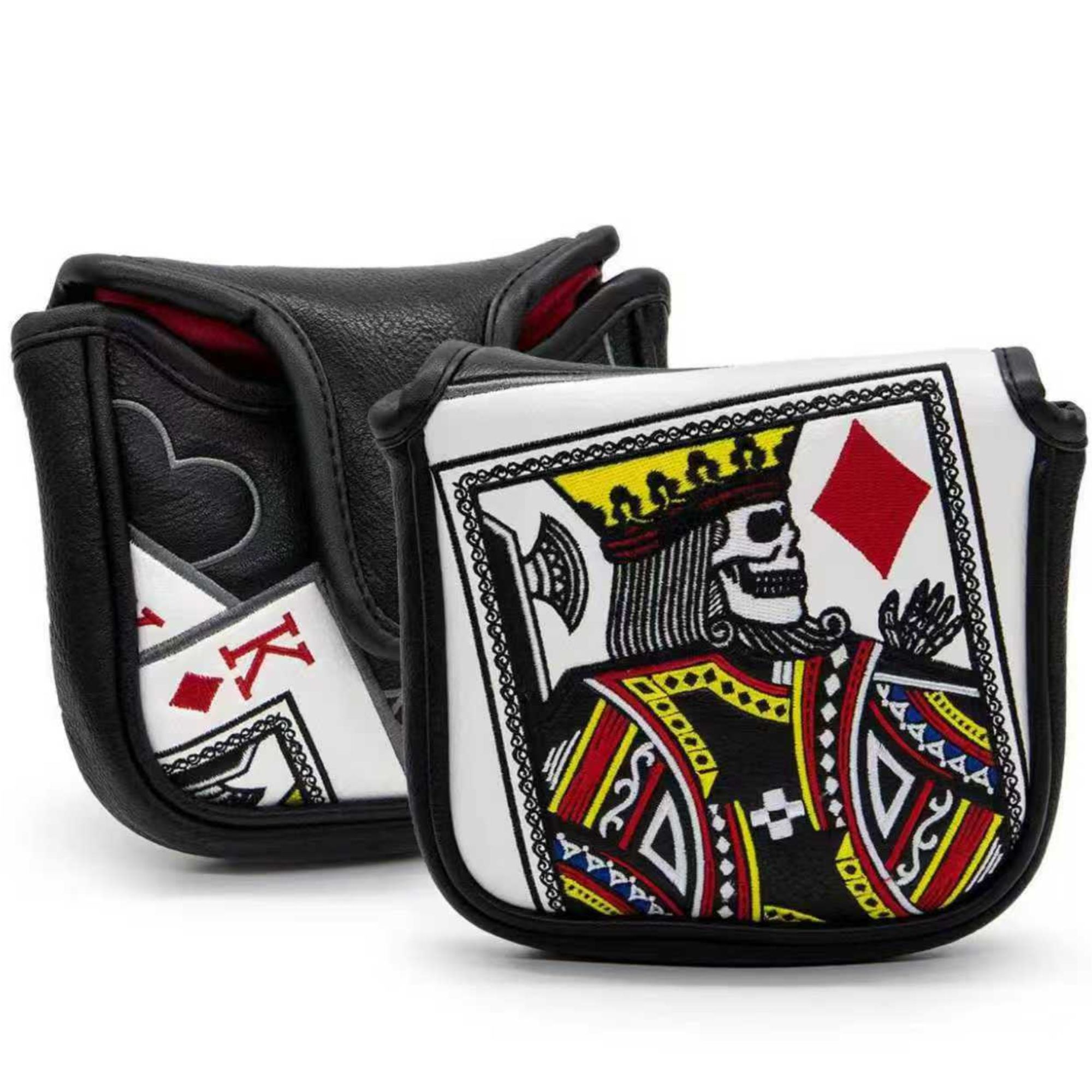 Men'S Accessories For Christmas - King Of Hearts bestickter Schlägel-Putter mit
