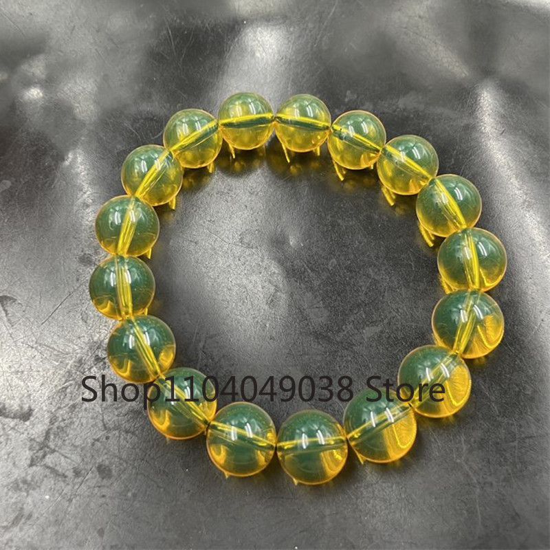Bracelet Beaded Men - Natürliche 5a Klasse Wasser gereinigt blau