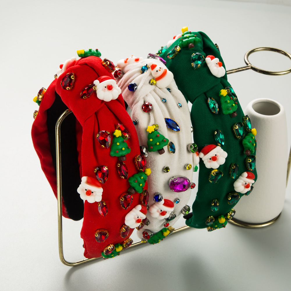Men'S Accessories For Christmas - Neues Weihnachts-Stirnband, personalisierte Weihnachtsbaum-Kopfdekoration, Diamant-Stirnband für