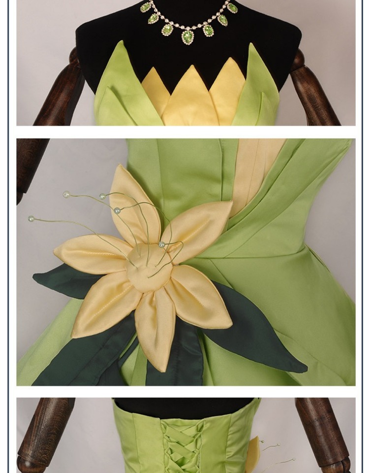 Prinzessin Tiana Kleid Cosplay – Men'S Accessories For Christmas Bewertung und Preis