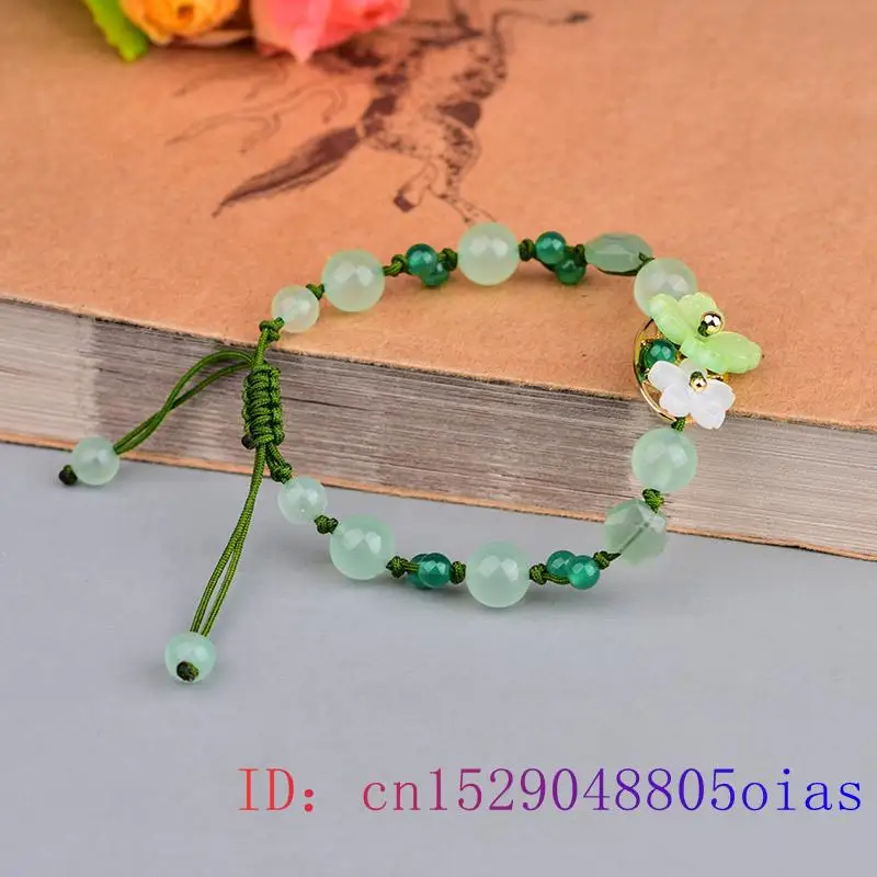 Grüne Jade Blume Armband Amule – Bracelet Beaded Men Bewertung und Preis
