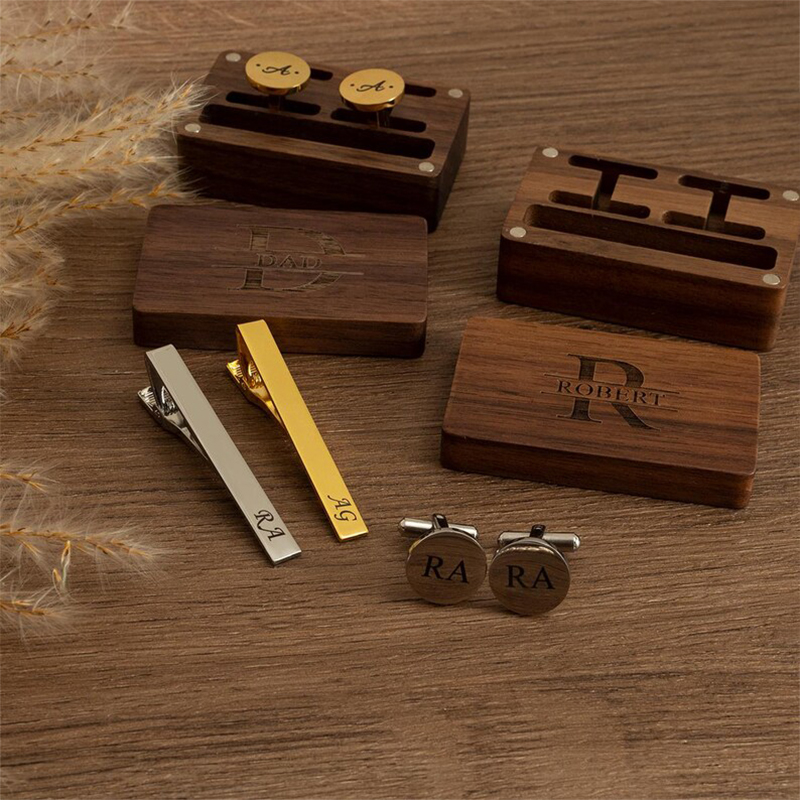 Personalisierte Manschettenknö – Tie Clip Set Bewertung und Preis