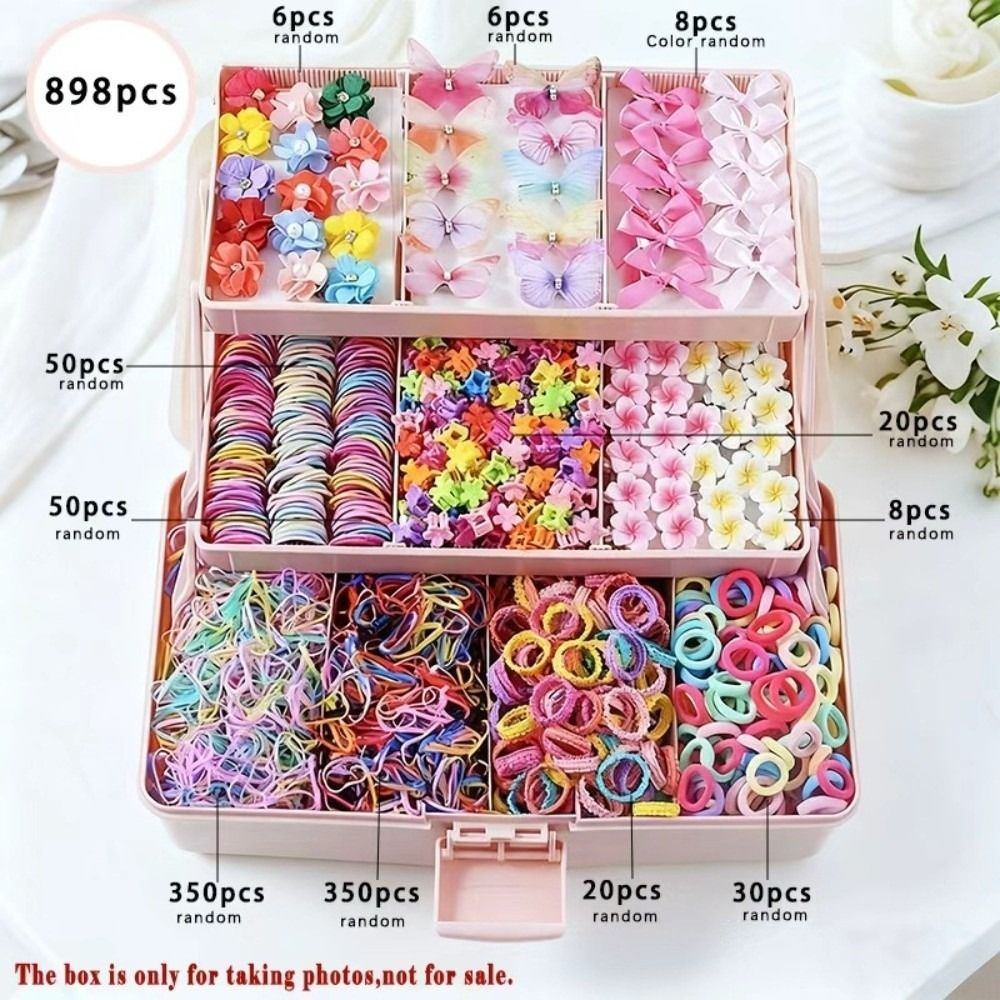 Neues elastisches Haarschmuck- – Tie Clip Set Bewertung und Preis