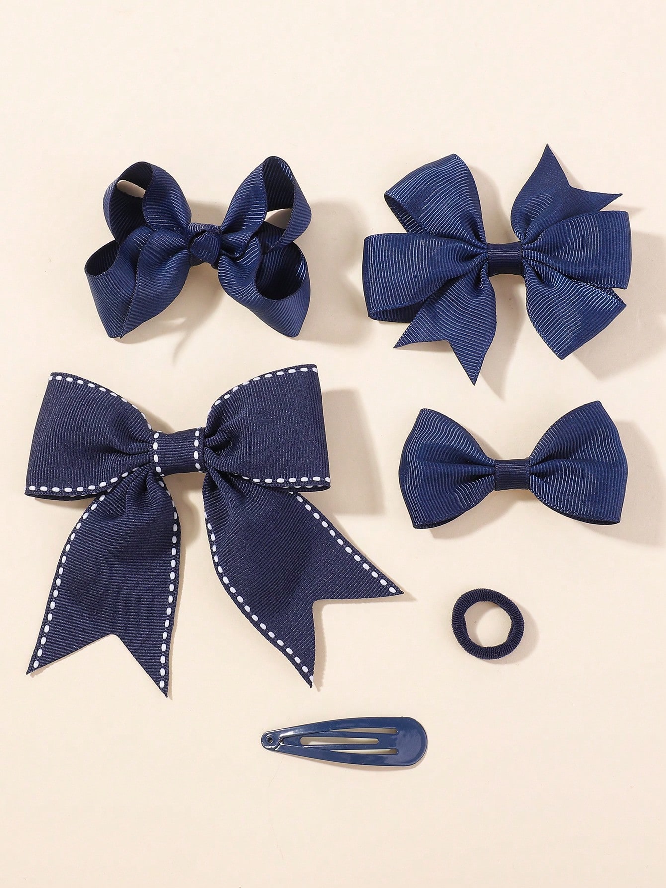 34-teiliges Marineblaues Haars – Tie Clip Set Bewertung und Preis