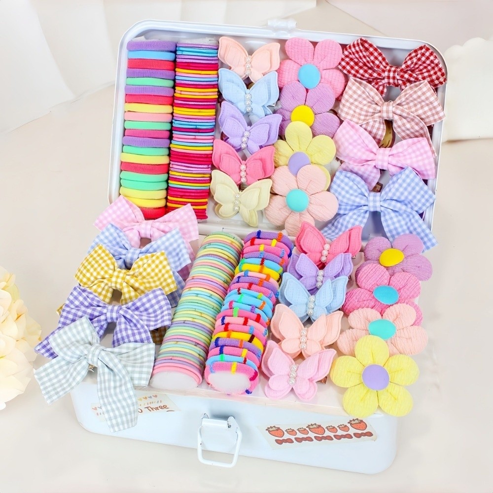 Neues Buntes Mädchen-Haaracces – Tie Clip Set Bewertung und Preis
