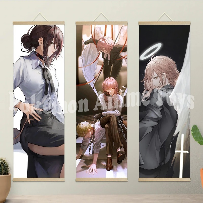 Chainsaw Man Anime-Poster mit  – Men'S Accessories Rack Bewertung und Preis