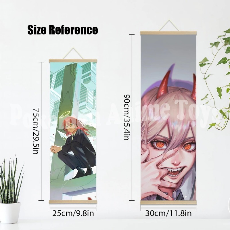 Chainsaw Man Anime-Poster mit  – Men'S Accessories Rack Bewertung und Preis