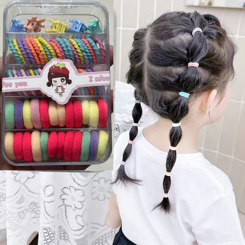1 set Kinder bunte elastische  – Tie Clip Set Bewertung und Preis